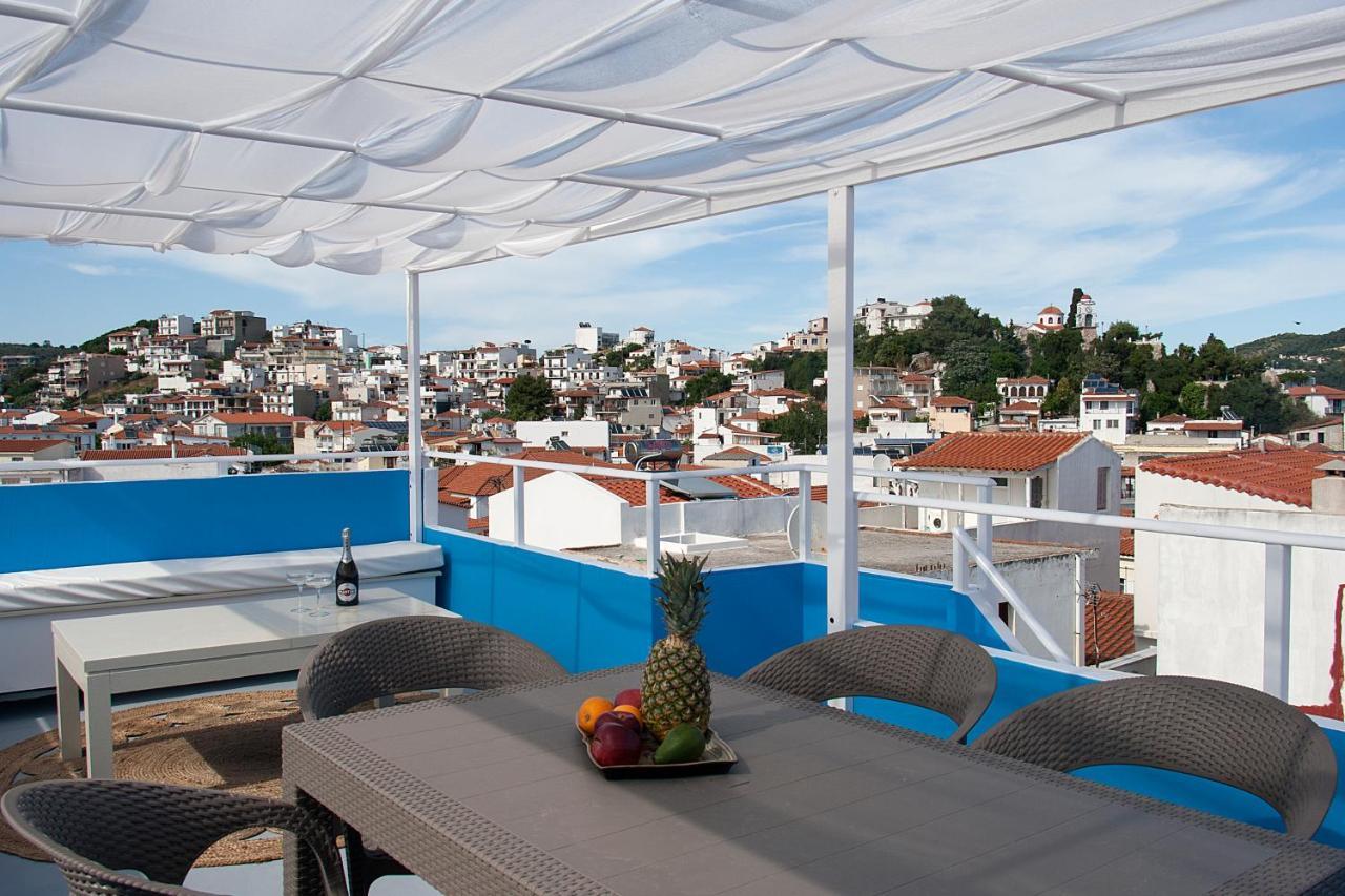 Capolavoro, Boutique Apartment With Unique Rooftop مدينة سكياثوس المظهر الخارجي الصورة