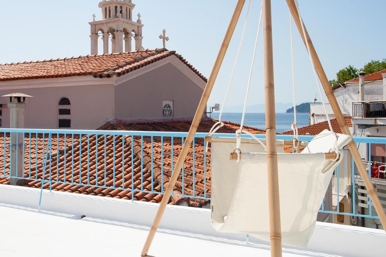 Capolavoro, Boutique Apartment With Unique Rooftop مدينة سكياثوس المظهر الخارجي الصورة